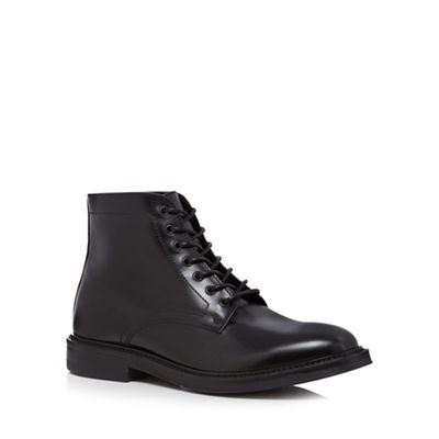 Hammond & Co. by Patrick Grant Black 'Albans' leather ankle boots